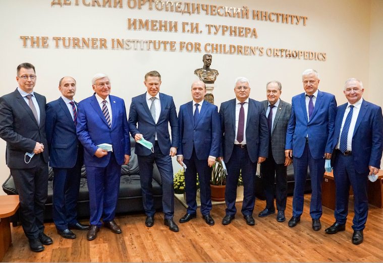 Визит в Институт Министра здравоохранения России Михаила Мурашко