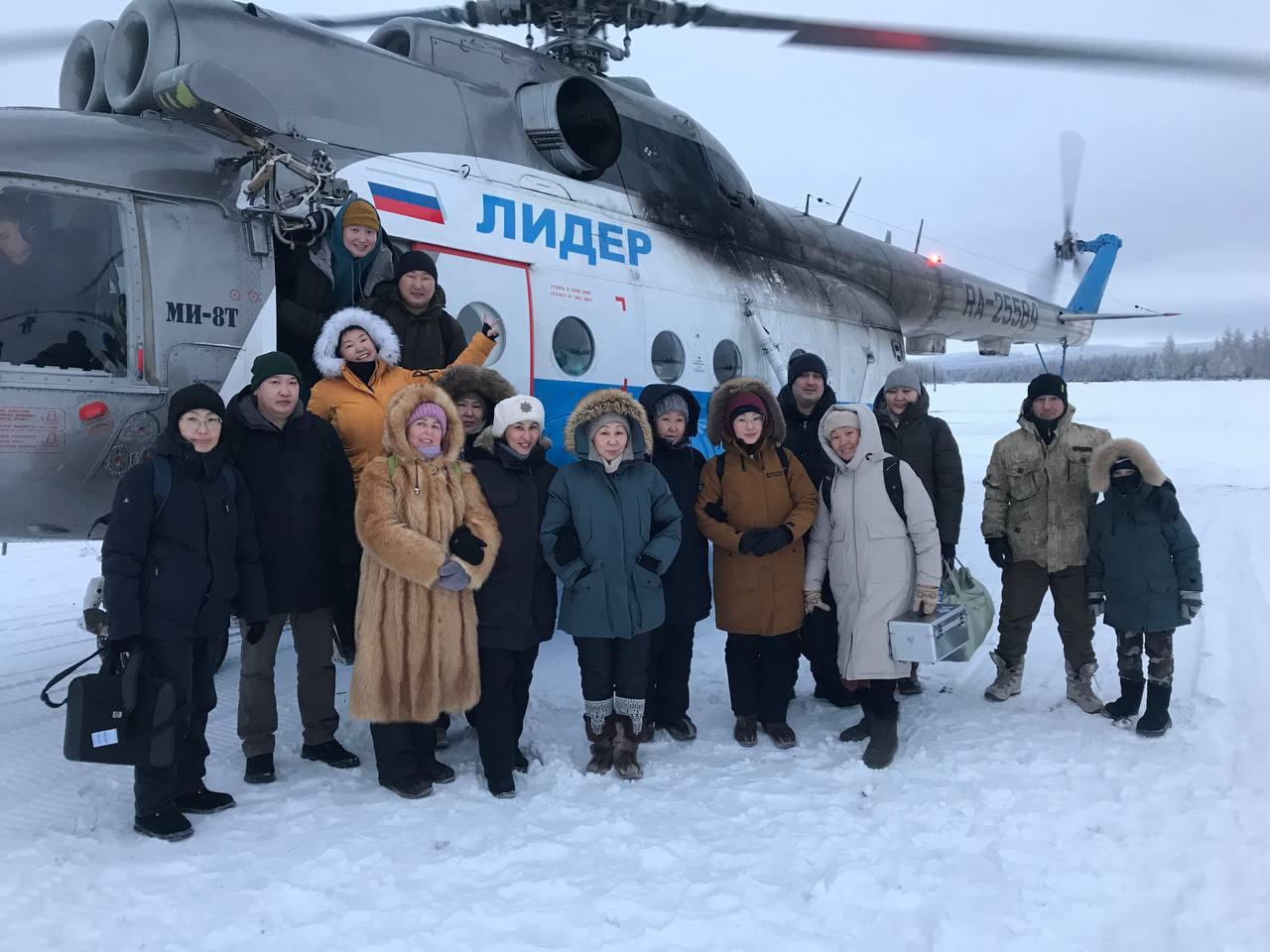 Многопрофильная детская бригада, в которую вошёл Махмуд Познович, работала в Момском районе в 2024 году