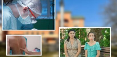 Врачи Турнера спасли жизнь девочке с тяжелой формой сколиоза из Запорожской области